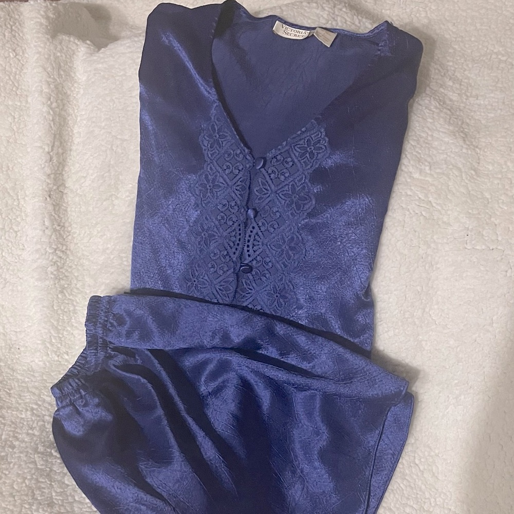 Vintage Satin Victorias Secret pijama set